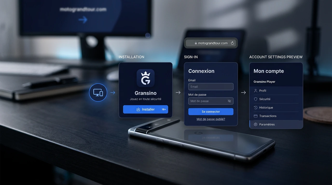 Installation et accès au compte