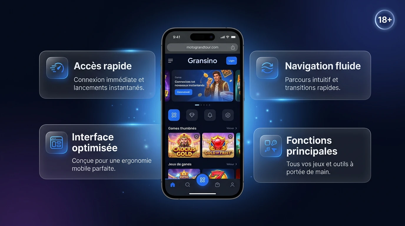 Avantages du Gransino mobile