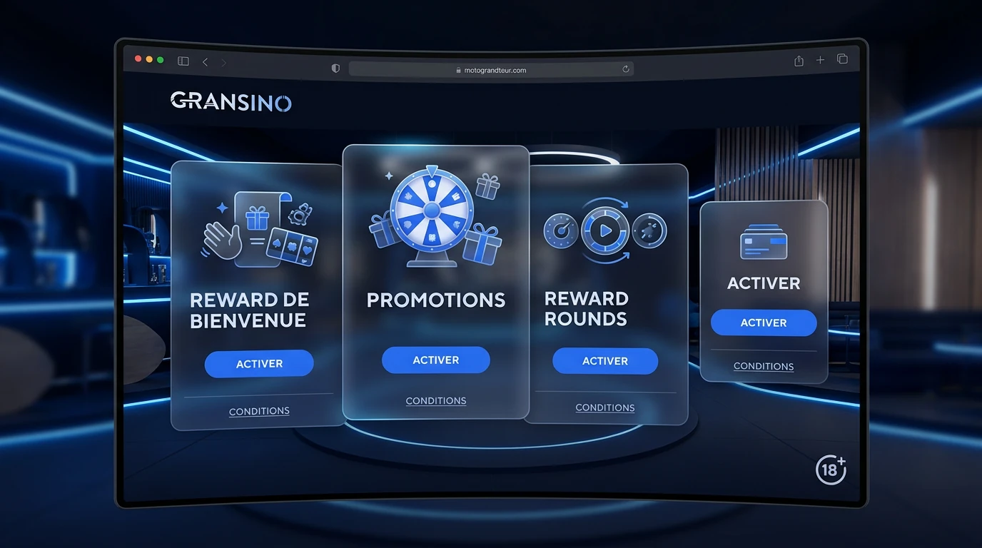 Quels bonus sont disponibles sur Gransino
