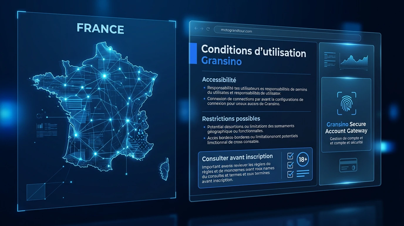 Gransino casino france – accessibilité et conditions